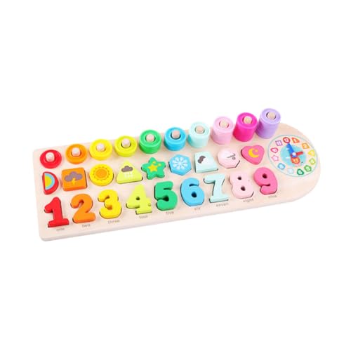 GLSTOY 1Satz Zahlenpuzzle für Holzspielzeug zur Frühkindlichen Bildung und Geschicklichkeitstraining als für Jungen und Mädchen Pädagogisches Puzzle für Kreative GLSTOY 1Satz Zahlenpuzzle für Holzspielzeug zur Frühkindlichen Bildung und Geschicklichkeitstraining als für Jungen und Mädchen Pädagogisches Puzzle für Kreative von GLSTOY