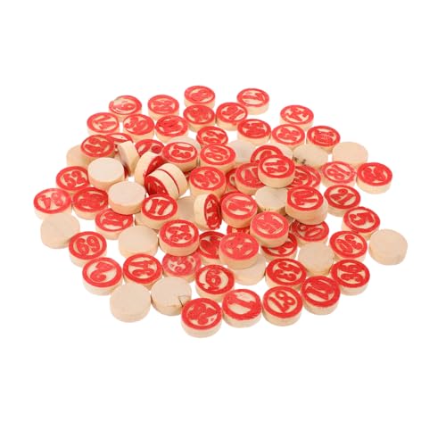 GLSTOY Schachspiel Bingo Schachfiguren Set Anzahl Schach Ersatz Glatt GLSTOY Schachspiel Bingo Schachfiguren Set Anzahl Schach Ersatz Glatt von GLSTOY