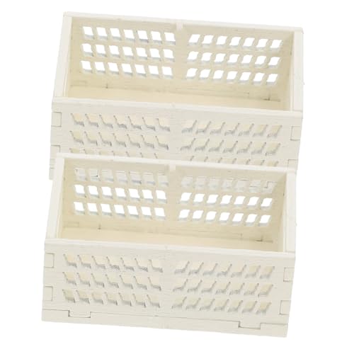GLSTOY 2 Stück Aufbewahrungsbox Mit Holzrahmen, Mini Puppenhaus Zubehör, Miniatur Szenen Zubehör, Mini Hauskörbe, Aufbewahrungskorb, Kleine Puppenhäuser, Mini Aufbewahrungskorb, GLSTOY 2 Stück Aufbewahrungsbox Mit Holzrahmen, Mini Puppenhaus Zubehör, Miniatur Szenen Zubehör, Mini Hauskörbe, Aufbewahrungskorb, Kleine Puppenhäuser, Mini Aufbewahrungskorb, von GLSTOY