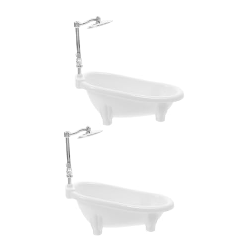 GLSTOY 2 Stück Badewannenmodell Badewanne Seifenschale Miniatur Puppenhaus Badewanne Mini Puppenhaus Badespielzeug Mini Badewanne Pool Spray Spielzeug Puppenbadewanne Mini Badewanne Baby GLSTOY 2 Stück Badewannenmodell Badewanne Seifenschale Miniatur Puppenhaus Badewanne Mini Puppenhaus Badespielzeug Mini Badewanne Pool Spray Spielzeug Puppenbadewanne Mini Badewanne Baby von GLSTOY
