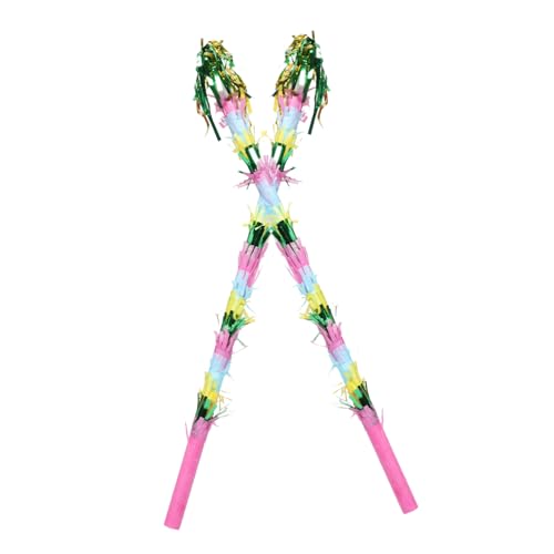 GLSTOY 2 Stück Bunter Pinata-stick Für Geburtstagsfeier, Kinder-schlagstab, Lustiger Pinata-stick, Spielzeug, Festival, Feier, Pinata-stick GLSTOY 2 Stück Bunter Pinata-stick Für Geburtstagsfeier, Kinder-schlagstab, Lustiger Pinata-stick, Spielzeug, Festival, Feier, Pinata-stick von GLSTOY