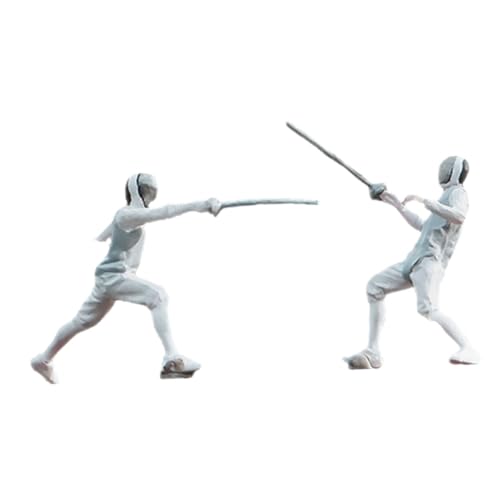 GLSTOY 2 Stück Realistische Miniatur-fechtenfiguren Im Maßstab 1:64 für Dioramamodelle Bemaltes Hobbyspielzeug GLSTOY 2 Stück Realistische Miniatur-fechtenfiguren Im Maßstab 1:64 für Dioramamodelle Bemaltes Hobbyspielzeug von GLSTOY