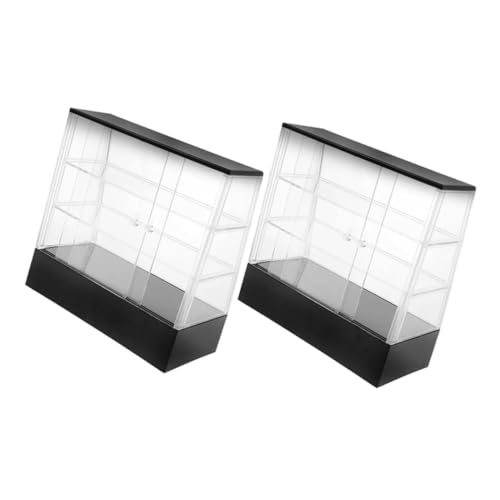 GLSTOY 2 Stück Mini Dessertvitrine, Miniatur Bäckerei, Kuchenschrank, Miniatur Kuchen Dessertschrank, Mini Bäckerei Vitrine, Puppenhaus, Mini Kuchenschrank, Puppenhausschrank GLSTOY 2 Stück Mini Dessertvitrine, Miniatur Bäckerei, Kuchenschrank, Miniatur Kuchen Dessertschrank, Mini Bäckerei Vitrine, Puppenhaus, Mini Kuchenschrank, Puppenhausschrank von GLSTOY