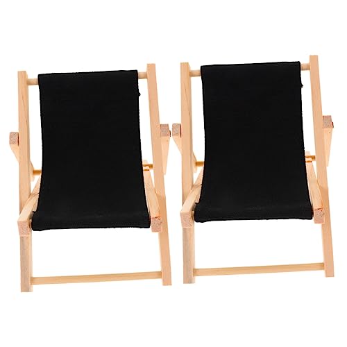 GLSTOY 2 Stück Mini Strandstuhl Telefonhalterung, Haushaltstelefonständer, Desktop Telefonständer, Smartphone Halter, Universeller Telefonhalter, Stuhl Telefonhalter, Handy Halterung von GLSTOY