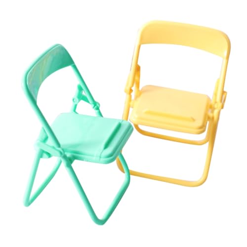 GLSTOY 2 Stück Mini Stuhlmodell Aus Kunststoff, Zarter Mini Stuhl, Zarte Mini Hausdekoration, Mini Hausbedarf, Puppenzubehör, Mini Stuhlmodell, Miniaturmöbel, Verschleißfestes GLSTOY 2 Stück Mini Stuhlmodell Aus Kunststoff, Zarter Mini Stuhl, Zarte Mini Hausdekoration, Mini Hausbedarf, Puppenzubehör, Mini Stuhlmodell, Miniaturmöbel, Verschleißfestes von GLSTOY