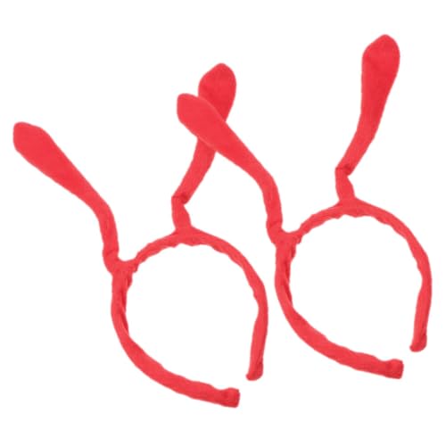 GLSTOY 2 Stück Teiliges Insekten Antennen-stirnband aus Leichtem Kunststoff und Plüsch Strapazierfähiges Party-haarreif Halloween Cosplay für Kostüm Fotomotive von GLSTOY