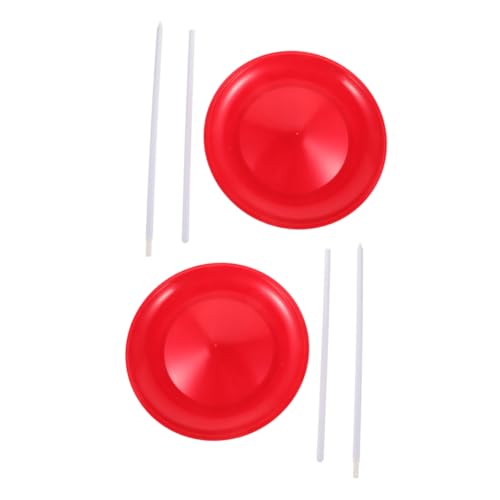 GLSTOY 2 Stück Teiliges Juggling Spinning Plate mit Sticks für Zirkus und Bühnenauftritte Präzise Balance und Stabile Rotation Geeignet für Anfänger und Profis zur Akrobatik und GLSTOY 2 Stück Teiliges Juggling Spinning Plate mit Sticks für Zirkus und Bühnenauftritte Präzise Balance und Stabile Rotation Geeignet für Anfänger und Profis zur Akrobatik und von GLSTOY