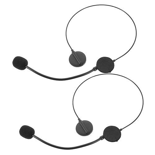GLSTOY 2 Stück Teiliges Stern Kostüm Headset mit Verstellbarem Mikrofon für Rollenspiel und Kostümpartys Leichtes und Robustes Spielzeugzubehör für Mädchen und Jungen von GLSTOY
