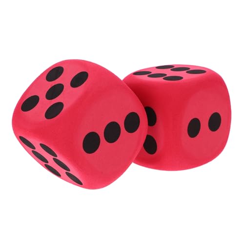 GLSTOY 2 Stück Würfelspielzeug Eva Würfel Große Würfel Party Spielzubehör Partyspielwürfel DIY Würfel Spiel Requisitenwürfel Requisitentischwürfel Partywürfel Lehrwürfel Spielwürfel Für GLSTOY 2 Stück Würfelspielzeug Eva Würfel Große Würfel Party Spielzubehör Partyspielwürfel DIY Würfel Spiel Requisitenwürfel Requisitentischwürfel Partywürfel Lehrwürfel Spielwürfel Für von GLSTOY