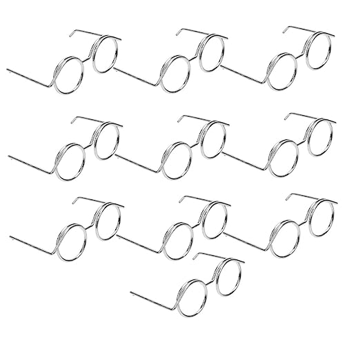GLSTOY Basteln Sie Mini-Brillen Für Puppen – 20 Stück Puppen-brillenrahmen Verkleidungs-Requisiten Für Kinder von GLSTOY