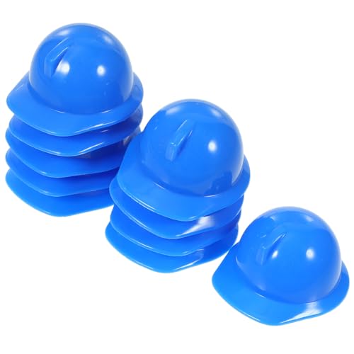 GLSTOY 20 Stück Miniatur Bauhelm für Puppenhaus Dekoration Blaue Sicherheitshelme aus Kunststoff Wiederverwendbar für DIY Kostüm Partydeko und Mini Doll Zubehör GLSTOY 20 Stück Miniatur Bauhelm für Puppenhaus Dekoration Blaue Sicherheitshelme aus Kunststoff Wiederverwendbar für DIY Kostüm Partydeko und Mini Doll Zubehör von GLSTOY