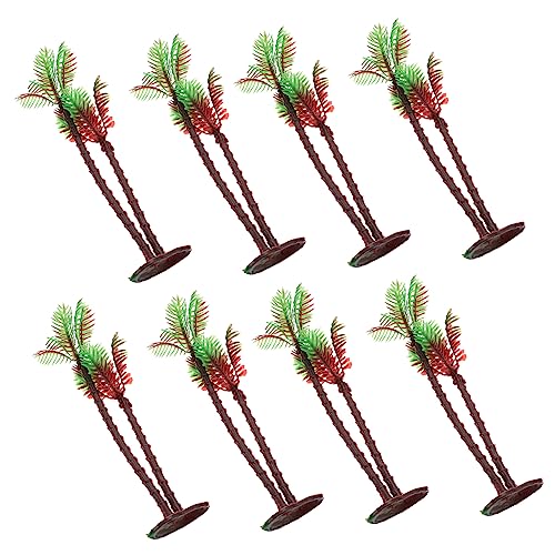 GLSTOY Sandtisch-szenenbaum Kokosnussbaum-imitat-Ornament Realistisches Kleines Baummodell Lebendiges Baumornament Mikro-landschaftsbaum von GLSTOY