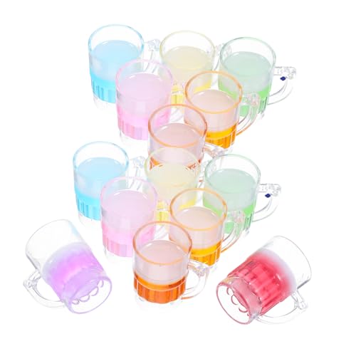 GLSTOY 24 Miniaturbecher Für Puppenhäuser: Bierkrüge Aus Kunststoff Als Requisiten Für Spielzubehör in Der Küche, Dekorationen – Für Lebensmittel- Und Getränkedisplays Im Puppenhaus GLSTOY 24 Miniaturbecher Für Puppenhäuser: Bierkrüge Aus Kunststoff Als Requisiten Für Spielzubehör in Der Küche, Dekorationen – Für Lebensmittel- Und Getränkedisplays Im Puppenhaus von GLSTOY