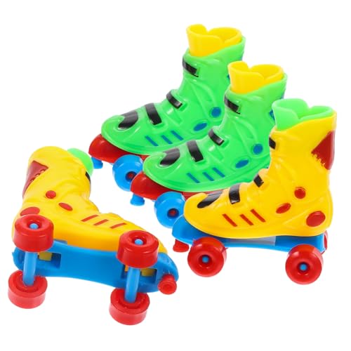 GLSTOY 2Paar Finger Rollschuhe Fingerschlittschuhe für Tragbares zur Fingerkoordination Farben Zufällig für und Spielspaß GLSTOY 2Paar Finger Rollschuhe Fingerschlittschuhe für Tragbares zur Fingerkoordination Farben Zufällig für und Spielspaß von GLSTOY
