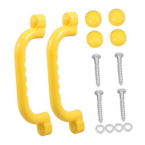 GLSTOY 2St Kindersicherungsgriff Rasenmäher Spielplatzzubehör für im Freien Spielzelt kinderspielplatz Spielplatz zubehör Ohne Griff Zuggriffe für Spielplätze Plastik Yellow GLSTOY 2St Kindersicherungsgriff Rasenmäher Spielplatzzubehör für im Freien Spielzelt kinderspielplatz Spielplatz zubehör Ohne Griff Zuggriffe für Spielplätze Plastik Yellow von GLSTOY