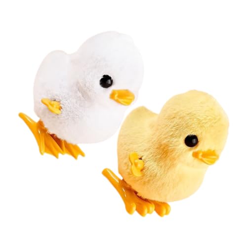 GLSTOY Uhrwerkspielzeug für Jungen und Mädchen für Jungen und Mädchen 2 Stück Tierspielzeug Ente Huhn Aufziehspielzeug dekorative Wohndekoration GLSTOY Uhrwerkspielzeug für Jungen und Mädchen für Jungen und Mädchen 2 Stück Tierspielzeug Ente Huhn Aufziehspielzeug dekorative Wohndekoration von GLSTOY