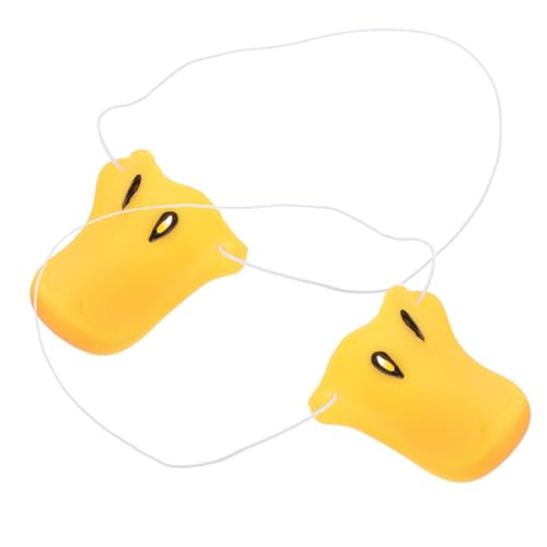 GLSTOY 2Stücke Entennasen Cosplay Requisiten Kompakte Entennase für Kostümpartys Halloween Karneval Waschbar Wiederverwendbar Verkleidung für Clowns und Tiere GLSTOY 2Stücke Entennasen Cosplay Requisiten Kompakte Entennase für Kostümpartys Halloween Karneval Waschbar Wiederverwendbar Verkleidung für Clowns und Tiere von GLSTOY