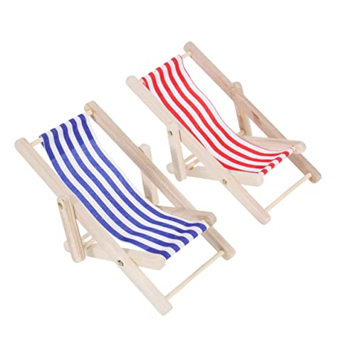 GLSTOY 2er Set Miniatur Strandstuhl Aus Holz Klappbar Und Leicht Gestreift Und Blau Ideal Für Puppenhaus Dekoration Oder Mikrolandschaften Perfektes Ornament Für Kreative GLSTOY 2er Set Miniatur Strandstuhl Aus Holz Klappbar Und Leicht Gestreift Und Blau Ideal Für Puppenhaus Dekoration Oder Mikrolandschaften Perfektes Ornament Für Kreative von GLSTOY