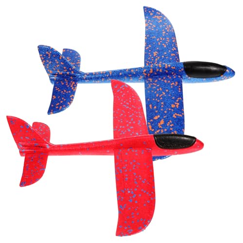 GLSTOY 2er Set Wurfgleiter Flugzeug Für Ideales Outdoor Für Jungen Und ädchen Fördert Die Hand Augen Koordination Und Den Spielspaß GLSTOY 2er Set Wurfgleiter Flugzeug Für Ideales Outdoor Für Jungen Und ädchen Fördert Die Hand Augen Koordination Und Den Spielspaß von GLSTOY