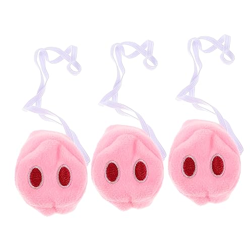 GLSTOY Süßes für Cosplay Elastische Tier Nasenmaske Realistische Requisite Party Karneval Accessoire von GLSTOY