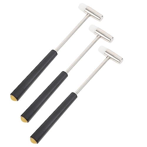 GLSTOY 3 Stück Teiliges Blocks Hammer für Robustes zum Zusammenbauen Sicherer Praktischer Holzhammer für Kreative Bauprojekte für Mädchen und Jungen mit Schwarzem Griff GLSTOY 3 Stück Teiliges Blocks Hammer für Robustes zum Zusammenbauen Sicherer Praktischer Holzhammer für Kreative Bauprojekte für Mädchen und Jungen mit Schwarzem Griff von GLSTOY