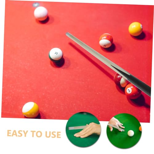 GLSTOY 3 Stück Teiliges Mini Pool Queue aus Robustem Holz Kurzer Billard Queue für Jugendliche Ergonomischer Billardschläger für Einfache Handhabung und Verbessertes Spielgefühl von GLSTOY