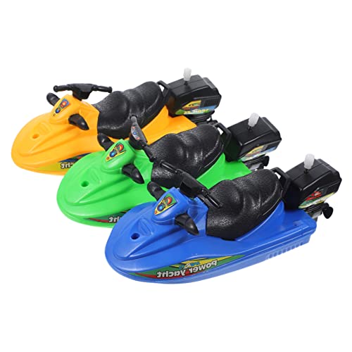 GLSTOY 3 Stück Uhrwerk Motorboot, Aufziehboot, Motorspielzeug, Badewannenboot, Aufzieh Duschspielzeug, Badewannenspielzeug Für Kleinkinder, Entzückendes Badespielzeug, Schwimmendes Boot, GLSTOY 3 Stück Uhrwerk Motorboot, Aufziehboot, Motorspielzeug, Badewannenboot, Aufzieh Duschspielzeug, Badewannenspielzeug Für Kleinkinder, Entzückendes Badespielzeug, Schwimmendes Boot, von GLSTOY