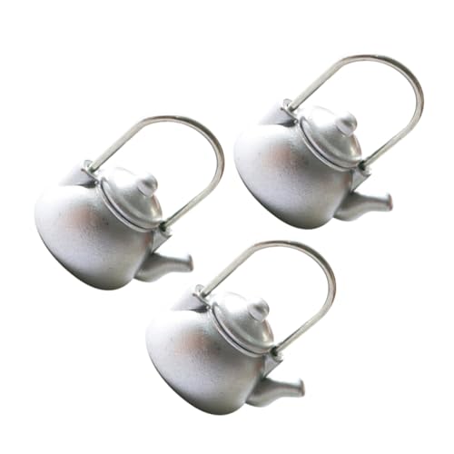 GLSTOY Mini Wasserkocher Modell Simulierte Ornament Mini-küchengeschirr Satz Heimdekoration Foto-Requisiten von GLSTOY