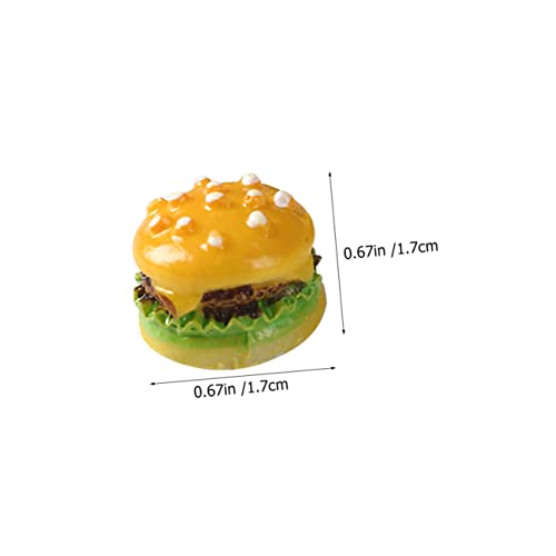 GLSTOY 30 Stück Teiliges Mini Burger Deko aus Hochwertigem Resin Realistische Simulation Flexibles als Fotorequisite Verkaufsdisplay und Lernspielzeug GLSTOY 30 Stück Teiliges Mini Burger Deko aus Hochwertigem Resin Realistische Simulation Flexibles als Fotorequisite Verkaufsdisplay und Lernspielzeug von GLSTOY