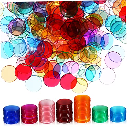 GLSTOY 300Stücke Transparente Bingo Chips Marker für Bingospiele Unterricht und Zählspiele für Klassenzimmer und Karnevalspartys GLSTOY 300Stücke Transparente Bingo Chips Marker für Bingospiele Unterricht und Zählspiele für Klassenzimmer und Karnevalspartys von GLSTOY