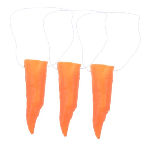 GLSTOY 3 stücke Neuheit Karotte für Schneemänner Set Cosplay Schneemann Nase Gefälschte Karotte Nase für Halloween von GLSTOY