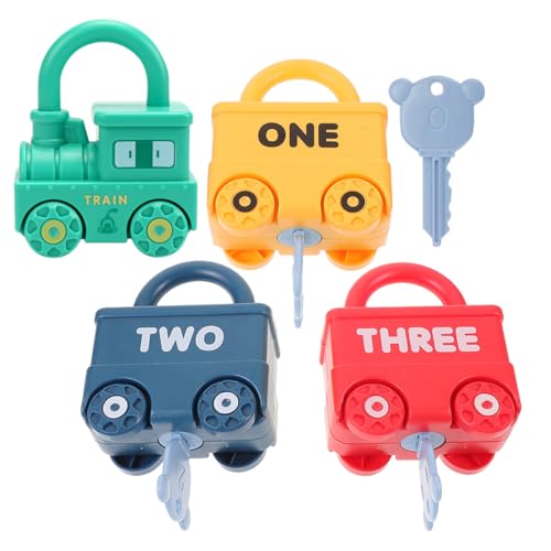 GLSTOY 4 Satz Teiliges Montessori Lernspielzeug für Bunte Zahlen Buchstaben schlösser mit Schlüsseln Feinmotorik Zählen und Buchstaben Lernen Kreatives Lernspielzeug für Vorschulkinder GLSTOY 4 Satz Teiliges Montessori Lernspielzeug für Bunte Zahlen Buchstaben schlösser mit Schlüsseln Feinmotorik Zählen und Buchstaben Lernen Kreatives Lernspielzeug für Vorschulkinder von GLSTOY