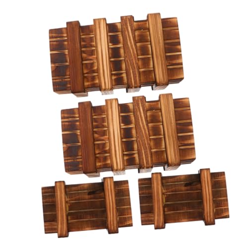 GLSTOY 4 Stück Intelligente Holz Puzzle Box für Teiliges mit Einfachen und Praktischen Designs zum Entwickeln von Fähigkeiten für Unterhaltsame Herausforderungen GLSTOY 4 Stück Intelligente Holz Puzzle Box für Teiliges mit Einfachen und Praktischen Designs zum Entwickeln von Fähigkeiten für Unterhaltsame Herausforderungen von GLSTOY
