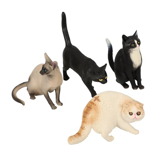 GLSTOY Katzen-modellspielzeug Spielfiguren Für Katzen Kleine Katzenstatue Simuliertes Katzenornament Dekoratives Katzendekor Lebensechte Katzenfigur GLSTOY Katzen-modellspielzeug Spielfiguren Für Katzen Kleine Katzenstatue Simuliertes Katzenornament Dekoratives Katzendekor Lebensechte Katzenfigur von GLSTOY