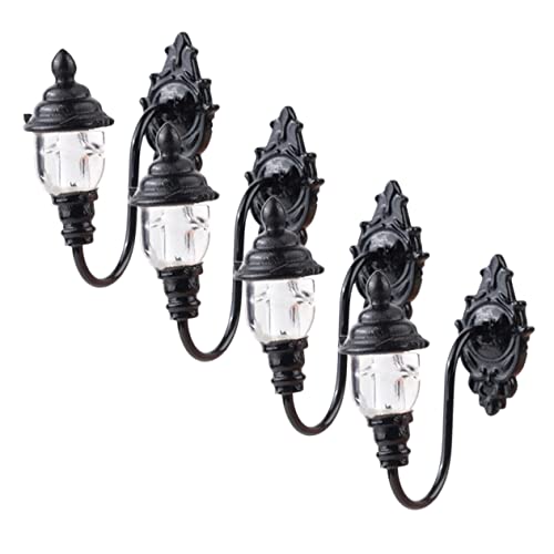 GLSTOY 4 Stück Puppenhaus Wandleuchte DIY Sandtisch Dekoration Miniatur Lichter Mini Wandlampen Miniaturlampe Mini Wandlampe Modell Miniatur LED Wandlampe Simulation Wandlampe GLSTOY 4 Stück Puppenhaus Wandleuchte DIY Sandtisch Dekoration Miniatur Lichter Mini Wandlampen Miniaturlampe Mini Wandlampe Modell Miniatur LED Wandlampe Simulation Wandlampe von GLSTOY