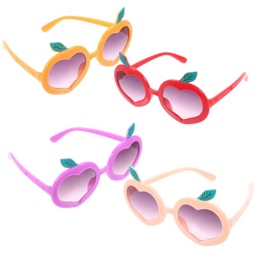 GLSTOY 4 Stück Shaped Sonnenbrille Bunte Cartoon Sonnenbrillen für Partys und Spiele UV Schutz für Lustige und Spielzeugbrille GLSTOY 4 Stück Shaped Sonnenbrille Bunte Cartoon Sonnenbrillen für Partys und Spiele UV Schutz für Lustige und Spielzeugbrille von GLSTOY