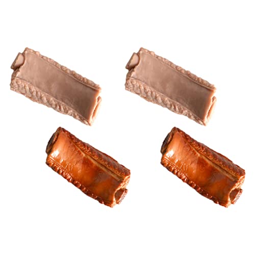 GLSTOY 4 Stück Simulationsrippenmodell gefälschte Küche gefälschtes Essen zur Präsentation hühner kinderknallzeug Lebensmittelverzierungen Rippenverzierungen PVC GLSTOY 4 Stück Simulationsrippenmodell gefälschte Küche gefälschtes Essen zur Präsentation hühner kinderknallzeug Lebensmittelverzierungen Rippenverzierungen PVC von GLSTOY