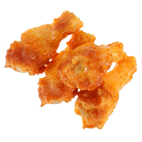GLSTOY 4 Stück Simulierte Chicken Wings und Drumsticks simuliertes Huhn Küchenspielset für Jungen Fakefood für gefälschte Hähnchenschenkel falsches Fleisch Essen PVC GLSTOY 4 Stück Simulierte Chicken Wings und Drumsticks simuliertes Huhn Küchenspielset für Jungen Fakefood für gefälschte Hähnchenschenkel falsches Fleisch Essen PVC von GLSTOY