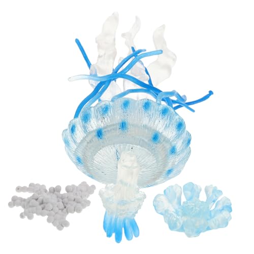 GLSTOY 4 Stück Teiliges Aquarium Quallen Dekor Realistisches Lernspielzeug zur Quallenzucht Sicheres Kunststoff Modell Interaktives Meeresbewohner Aquarium Zubehör GLSTOY 4 Stück Teiliges Aquarium Quallen Dekor Realistisches Lernspielzeug zur Quallenzucht Sicheres Kunststoff Modell Interaktives Meeresbewohner Aquarium Zubehör von GLSTOY