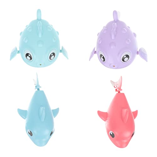 GLSTOY 4 Stück Teiliges Aufzieh Badespielzeug für Kleinkinder Lustige Cartoon Tiere zum Planschen Hautfreundlich Wind Up Design für Badewanne und Zufällige Farbe Zufällige Farbe GLSTOY 4 Stück Teiliges Aufzieh Badespielzeug für Kleinkinder Lustige Cartoon Tiere zum Planschen Hautfreundlich Wind Up Design für Badewanne und Zufällige Farbe Zufällige Farbe von GLSTOY