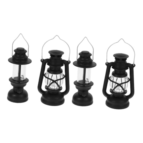 GLSTOY 4 Stück Teiliges Miniatur Retro Kerosinlampen Kleine Öllaternen mit Authentischer Beleuchtung Langlebige Materialien für Puppenhäuser DIY Szene Festtagsdeko GLSTOY 4 Stück Teiliges Miniatur Retro Kerosinlampen Kleine Öllaternen mit Authentischer Beleuchtung Langlebige Materialien für Puppenhäuser DIY Szene Festtagsdeko von GLSTOY