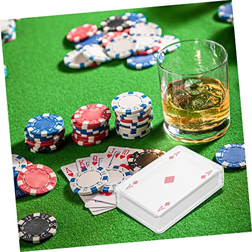 GLSTOY 4 Stück Transparente Kunststoff Spielkartenbox mit Deckel Stabile Aufbewahrung für Poker und Gaming Karten Kratzfeste Innenfläche Kompakte Vielseitig für Münzen und Perlen GLSTOY 4 Stück Transparente Kunststoff Spielkartenbox mit Deckel Stabile Aufbewahrung für Poker und Gaming Karten Kratzfeste Innenfläche Kompakte Vielseitig für Münzen und Perlen von GLSTOY