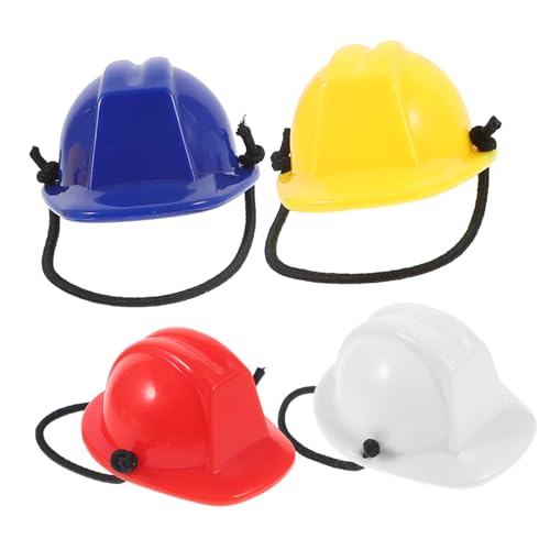 GLSTOY 4Stücke Mini Bauhelm für Haustiere Puppenhelm mit Sicherheitsseil Modisches und Lustiges Design für Eidechsen Hamster und Kleine Tiere Leicht und Bequem Vielseitig GLSTOY 4Stücke Mini Bauhelm für Haustiere Puppenhelm mit Sicherheitsseil Modisches und Lustiges Design für Eidechsen Hamster und Kleine Tiere Leicht und Bequem Vielseitig von GLSTOY