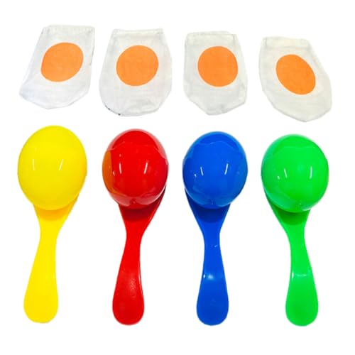 GLSTOY 4er Set Spielzeug für Jungen und Mädchen Kleinkinderspiele Kinderspielzeug Balance Löffel Spielzeug für Das Spielen Im Freien Karnevalsspiel GLSTOY 4er Set Spielzeug für Jungen und Mädchen Kleinkinderspiele Kinderspielzeug Balance Löffel Spielzeug für Das Spielen Im Freien Karnevalsspiel von GLSTOY