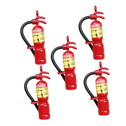 GLSTOY 5-teilige Kleine Feuerlöscher-Figuren Miniatur-feuerlöscher-Modelle Für Feen-Garten-Dekoration Und Kinder-feuerwehrmann-Party-Accessoires GLSTOY 5-teilige Kleine Feuerlöscher-Figuren Miniatur-feuerlöscher-Modelle Für Feen-Garten-Dekoration Und Kinder-feuerwehrmann-Party-Accessoires von GLSTOY