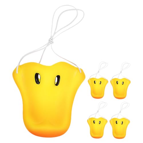 GLSTOY 5 Stück Teiliges Entenschnabel Kostümset Leichte Realistische Entenschnabel Masken Vielseitig für Halloween Cosplay Tierkostüm Party Authentisches Tier Accessoire für Theater und von GLSTOY