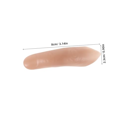 GLSTOY 5 Stück Teiliges Set Realistisch Aussehender Extra Langer Fake Fingersatz für Magiertricks Theater und Party Vielseitige Simulation von Abgebrochenen Fingern als Requisite für GLSTOY 5 Stück Teiliges Set Realistisch Aussehender Extra Langer Fake Fingersatz für Magiertricks Theater und Party Vielseitige Simulation von Abgebrochenen Fingern als Requisite für von GLSTOY