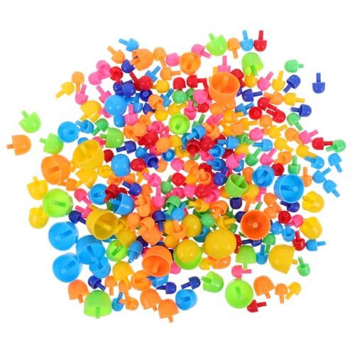 GLSTOY 592Pcs Und Spiel Geburtstag Brettspiel Gebäude Fein Weihnachten Educationtoy Bricks Kinderspielzeug Lernspielzeug Spiele Block Geschicklichkeit Bildung Nägel Puzzles Nagel von GLSTOY