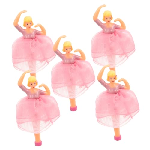 GLSTOY 5Stücke Teiliges Ballettpuppen für Spieluhren Realistische Prinzessin Puppenfigur Langlebig und Sicher Perfektes Zubehör für Kreative Dekorationen und Sammlungen von GLSTOY