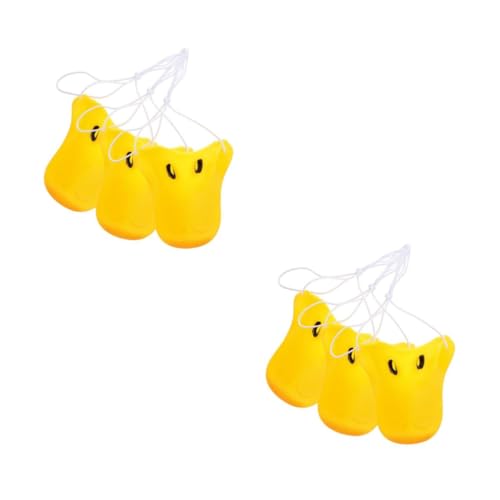 GLSTOY 6 Pcs Entennase Kleid Auf Kleine Prop -Zirkus -Party -Prop -Kompaktnase Kompakte Propkkarneval -Versorgung Cosplay Rep Dekorative Prop -Simulation Nase Tragbare Zubehör Cosplay Nase von GLSTOY
